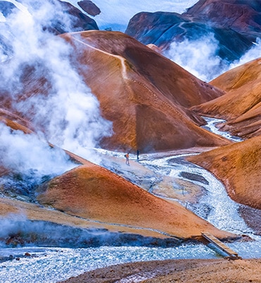 Iceland Geothermal Deposits