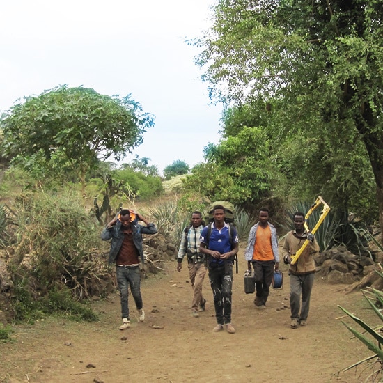 Geothermal Workers Tulu Moye Ethiopia